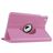 Mobigear DuoStand iPad Mini 4 (2015) Drehbare Klapphülle - Pink