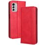 Mobigear Sensation Nokia G60 5G Hülle Klapphülle Geldbörse - Rot