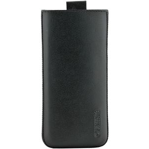 Valenta Pocket Classic Samsung Galaxy S20 Echtes Leder Einschubhülle - Einschubhülle - Handytasche - Schwarz