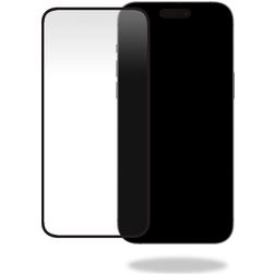 Mobilize Premium iPhone 15 Pro Max Panzerglas Gehärtetes Glas Displayschutz - Hüllenfreundlich - Schwarz
