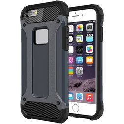 Mobigear Outdoor iPhone 6 Hülle Hardcase Backcover Stoßfest - Dunkelblau