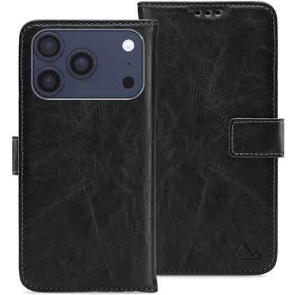 My Style Flex Wallet iPhone 17 Pro Max Hülle Klapphülle Geldbörse - Schwarz