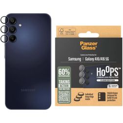 PanzerGlass Hoops Samsung Galaxy A16 Gehärtetes Glas Kameralinsen Schutz - Hüllenfreundlich