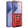Mobigear Armor Ring Samsung Galaxy Z Flip 7 Hülle Hardcase Backcover Stoßfest mit Ringhalter - Rot