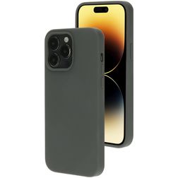 Mobiparts iPhone 14 Pro Silikon Hülle Backcover - Urban Grey
