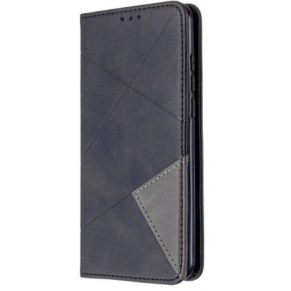 Mobigear Rhombus Slim Nokia 1.3 Hülle Klapphülle - Schwarz
