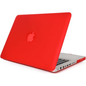 Mobigear Matte MacBook Pro 15 Zoll (2008-2012) Hardcase Hülle MacBook Case - Rot - Model A1260 / A1286