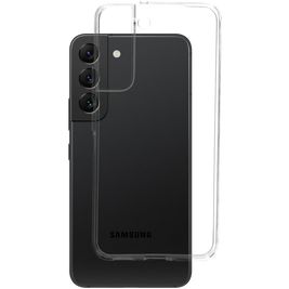Mobiparts Classic Durchsichtig Samsung Galaxy S22 Hülle Flexibles TPU Backcover - Transparent