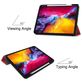Mobigear Tri-Fold Gel iPad Pro 11 Zoll (2022) Hülle Klapphülle + Stifthalter - Rot