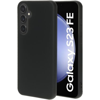 Mobiparts Samsung Galaxy S23 FE Silikon Hülle Backcover - Schwarz