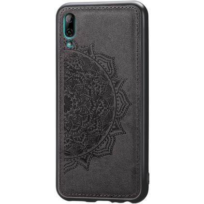 Mobigear Mandala Huawei Y7 Pro (2019) Hülle Hardcase Backcover - Schwarz