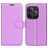 Mobigear Classic Realme GT 6 Hülle Klapphülle Geldbörse - Lila