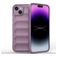 Mobigear Bumpy iPhone 15 Plus Hülle Flexibles TPU Backcover - Lila