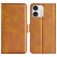 Mobigear Slim Magnet iPhone 16 Pro Max Hülle Klapphülle Geldbörse - Cognac