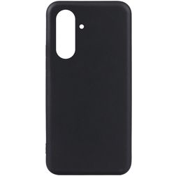 Mobigear Basics Samsung Galaxy A37 Hülle Flexibles TPU Backcover - Schwarz