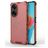 Mobigear Honeycomb OPPO A98 Hülle Hardcase Backcover Stoßfest - Rot