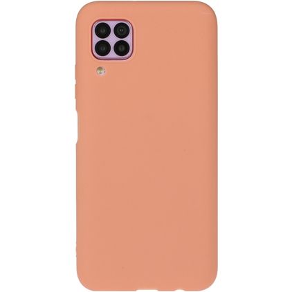 Mobigear Colors Huawei P40 Lite TPU (flexibel) Backcover - Orange