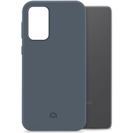 Mobilize Rubber Gelly Samsung Galaxy A73 Hülle Flexibles TPU Backcover - Matt Blue