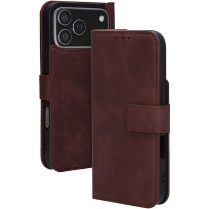 Mobiparts Classic Wallet iPhone 17 Pro Max MagSafe Hülle Klapphülle - Velvet Red