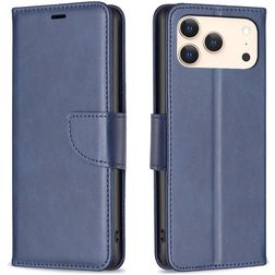 Mobigear Excellent iPhone 18 Pro Max Hülle Klapphülle Geldbörse - Blau
