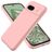 Mobigear Colors Google Pixel 8a Hülle Flexibles TPU Backcover - Pink