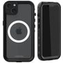 Mobilize Waterproof iPhone 15 Plus Wasserfest MagSafe Hardcase Backcover - Schwarz
