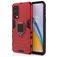 Mobigear Armor Ring OnePlus Nord 2 Hardcase Backcover Shockproof mit Ringhalter - Rot