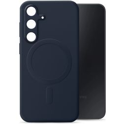 My Style Protective Flex Samsung Galaxy S25 FE MagSafe Hülle Flexibles TPU Backcover - Midnight Blue