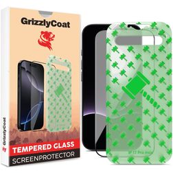GrizzlyCoat Easy Align iPhone 17 Panzerglas Gehärtetes Glas Displayschutz - Hüllenfreundlich + Applikator