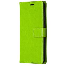 Mobigear Wallet Samsung Galaxy A21s Hülle Klapphülle Geldbörse - Grün