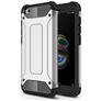 Mobigear Outdoor Xiaomi Redmi Go Hülle Hardcase Backcover Stoßfest - Silber