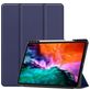 Mobigear Tri-Fold Gel iPad Pro 12.9 Zoll (2022) Hülle Klapphülle + Stifthalter - Blau