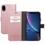 Mobiparts Saffiano Wallet iPhone XR Hülle Klapphülle Geldbörse - Pink