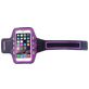 Mobigear LED Handyhalterung Joggen iPhone 6s Plus Sporthülle Neopren Sportarmband - Lila