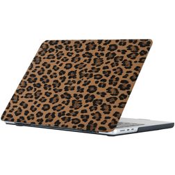 Mobigear Hardshell MacBook Air 13 Zoll (2022-2026) Hardcase Hülle MacBook Case - Braun - Model A2681 / A3113 / A3240 / A3449