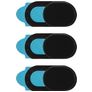 Xccess Selfie Camera Webcam Abdeckung Privatsphäre Schieberegler - Schwarz - 3er Pack (3er Pack)