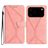 Mobigear Stitch iPhone 17 Pro Max Hülle Klapphülle Geldbörse - Pink