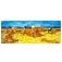 Mobigear Anti-Slip Mauspad - 40 x 90 cm - Wheat stacks in Provence