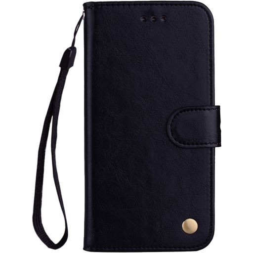 Mobigear Wallet Samsung Galaxy A70 Hülle Klapphülle Geldbörse - Schwarz