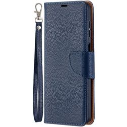 Mobigear Excellent Samsung Galaxy A12 Klapphülle Portemonnaie - Dunkelblau