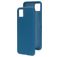 Mobiparts Samsung Galaxy A22 5G Silikon Hülle Backcover - Blueberry Blue