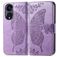 Mobigear Butterfly OPPO Reno 8T 5G Hülle Klapphülle Geldbörse - Lila