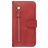 Mobigear Zipper Samsung Galaxy S20 Hülle Klapphülle Geldbörse - Rot