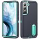 Mobigear Rugged Stand Samsung Galaxy S23 Plus Hülle Hardcase Backcover Stoßfest mit Ständer - Dunkelblau