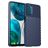 Mobigear Groove Motorola Moto G42 Hülle Flexibles TPU Backcover - Blau