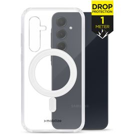 Mobilize Naked Protection Durchsichtig Samsung Galaxy A35 MagSafe Hülle Hardcase Backcover Stoßfest - Transparent