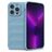 Mobigear Bumpy iPhone 14 Pro Max Hülle Flexibles TPU Backcover - Blau