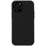 Mobigear Rubber Touch iPhone 13 Mini Silikon Hülle Backcover - Schwarz