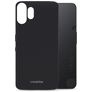 Mobilize Rubber Gelly Nothing Phone (2) Pro Hülle Flexibles TPU Backcover - Schwarz