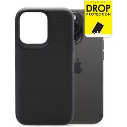 My Style Tough iPhone 15 Pro Hülle Hardcase Backcover Stoßfest - Schwarz